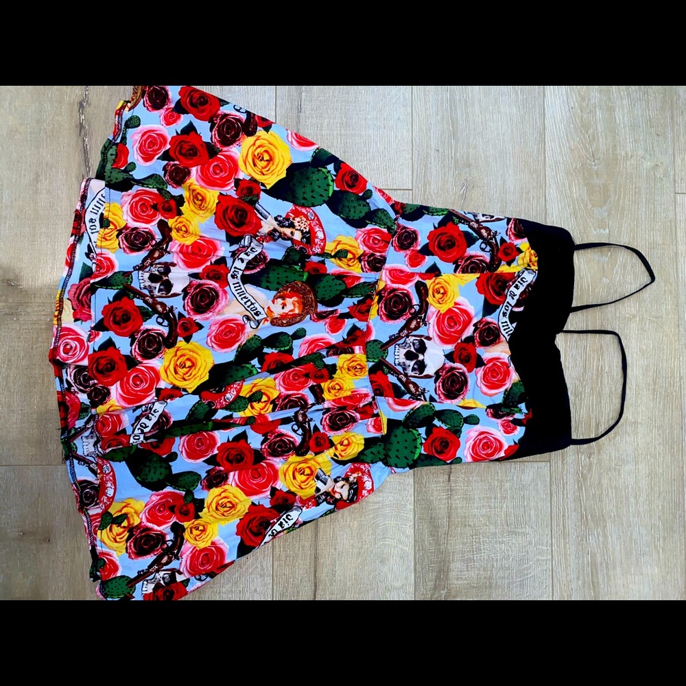 Hell bunny dia de los muertos dress size XL